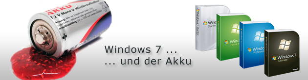 Windows 7 meldet defekten Akku